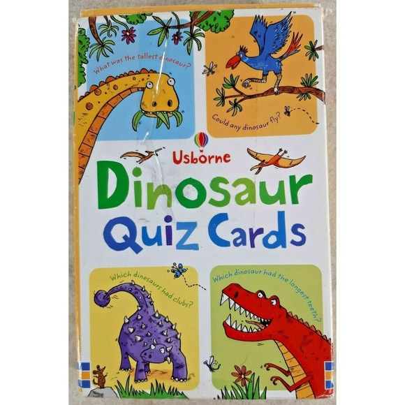 Dinosaur Quiz Cards By Sarah Khan - Picture 1 of 3